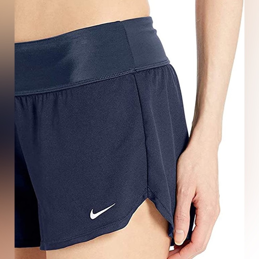 Nike Swim bottoms board shorts athletic Beach Large New swimwear summer blue - Picture 3 of 8